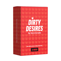 Desires card game — box and cards — view 1
