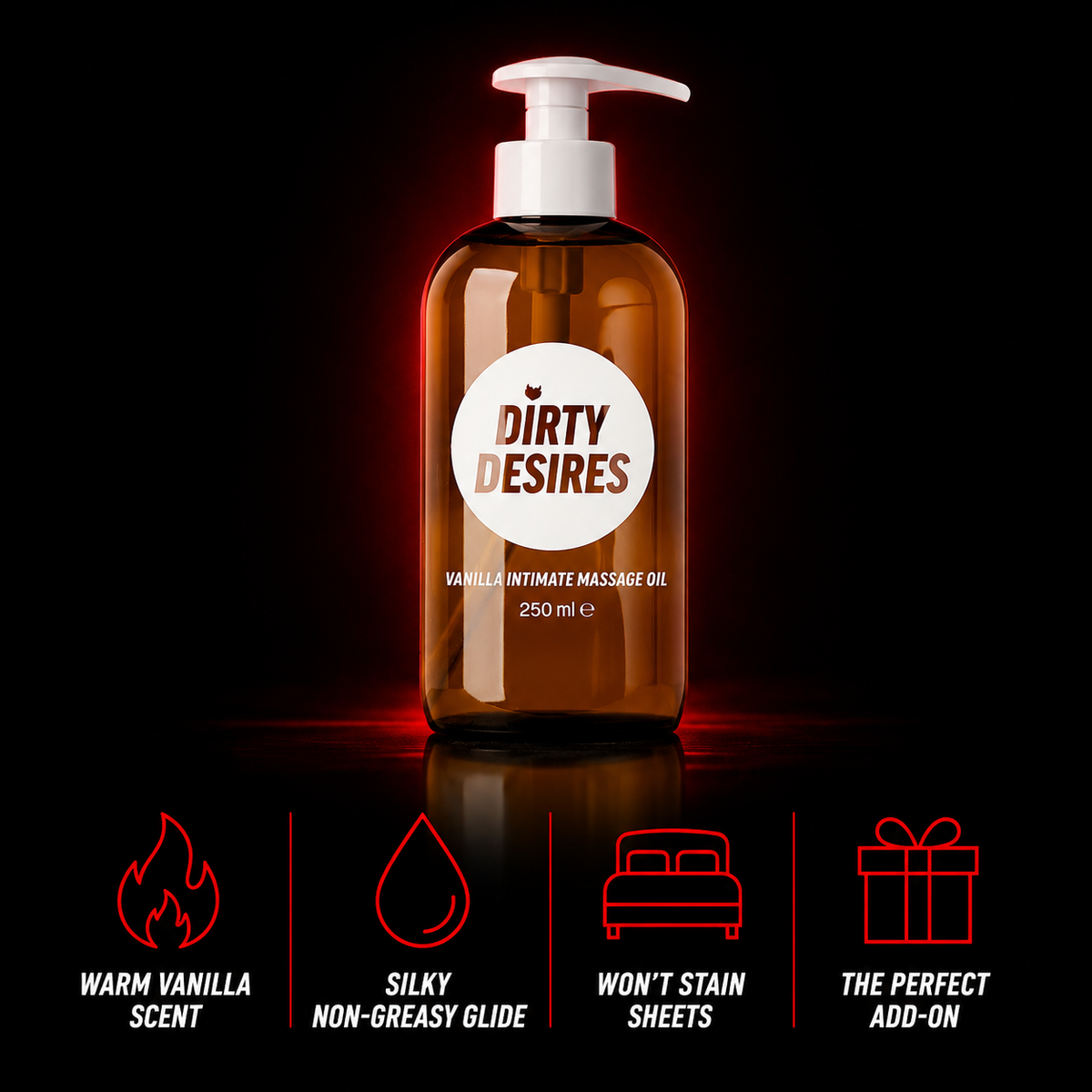 Vanilla Massage Oil - 250ml