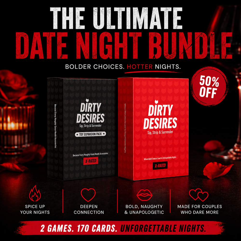 Couples card game bundle — boxes and cards